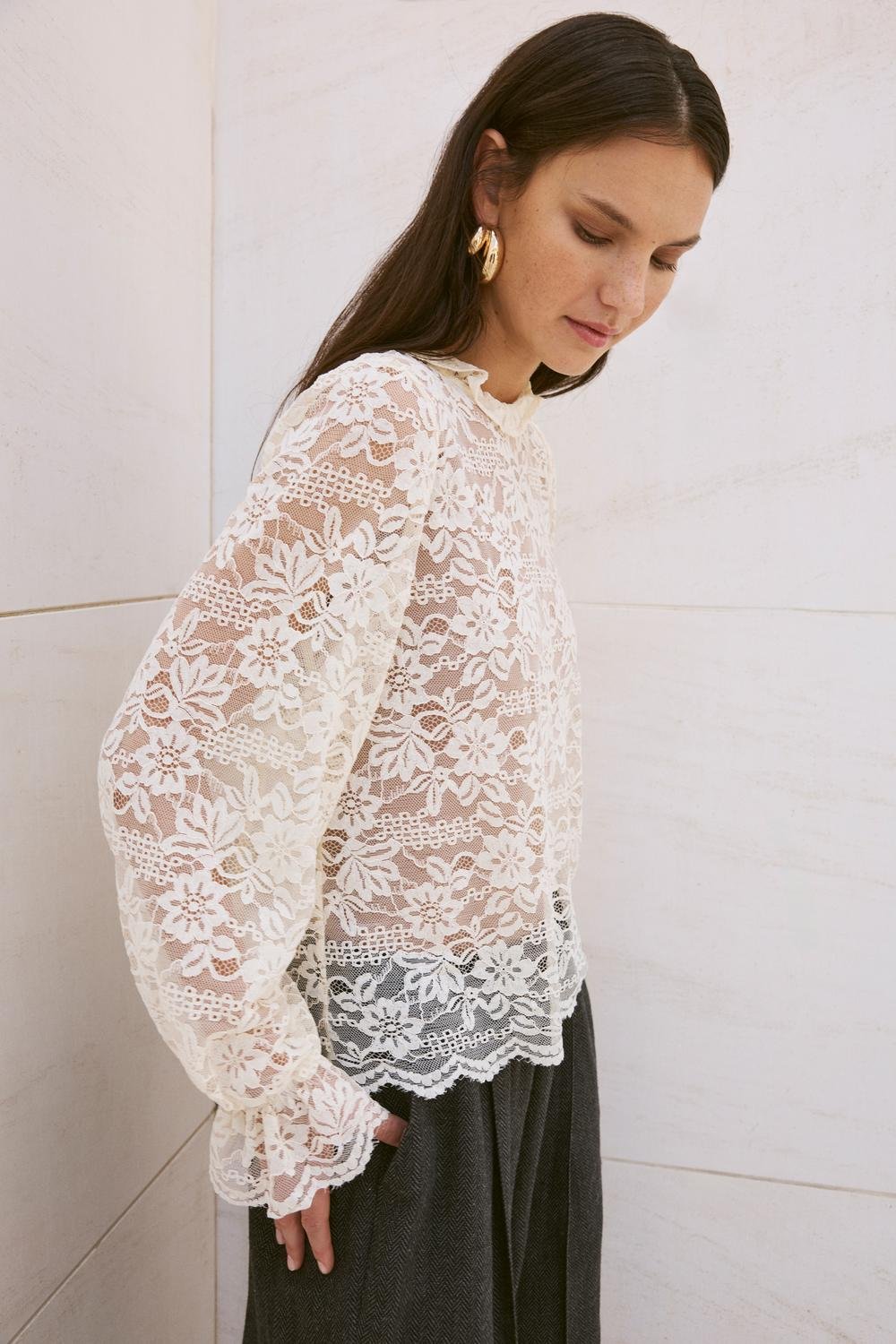 VIVERA Top - Birch - VERO MODA & VILA Bergvik